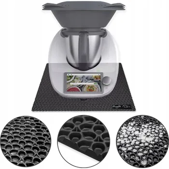 Obraz Prostírání na stůl Max-Dywanik černé 44 cm x 44 cm