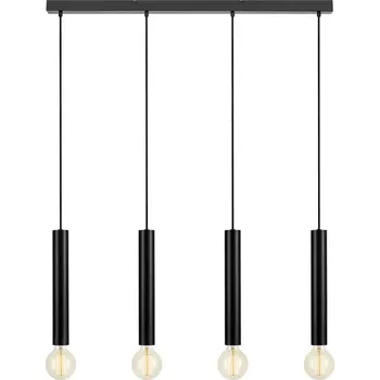 Markslöjd Sencillo závěsné svítidlo černé 4 lampy