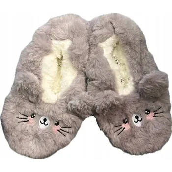 Dámské pantofle Teplé dámské pantofle baleríny 36/37 lila