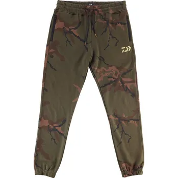 Rybářské oblečení Daiwa Tepláky Carp Camo Velikost: L