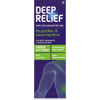 Pleťový krém Deep Relief Gel proti bolesti a zánětu s ibuprofenem 30 g