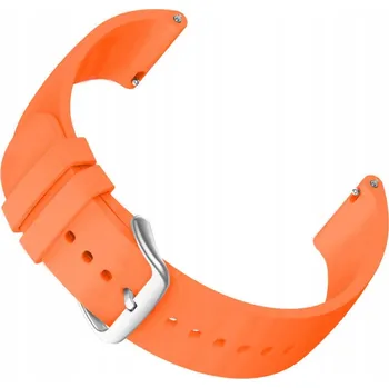 Řemínek na hodinky Silikonový řemínek LAVVU - 22 mm - Oranžový