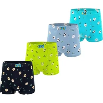 Chlapecké spodní prádlo FANNIFEN CHLAPECKÉ BOXERKY PANDA XQ2676 Velikost: 98/104, Barva: Tmavě modrá