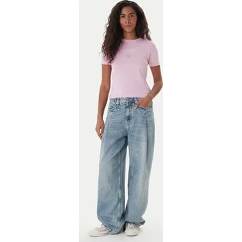 Oblečení a móda Guess Jeans T-Shirt W6RI15 J1314 Růžová Regular Fit XS