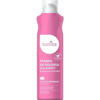 TANITA pěna na holení pro ženy lotos a bavlna 200 ml