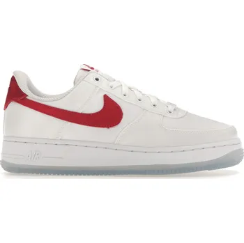 Dámské tenisky Nike Air Force 1 Low '07 Satin White Varsity Red (W) Velikost: 44.5 DX6541-100