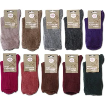 Dámské ponožky VANIMAR B 613 luxusní teplé kašmírové ponožky 35-38