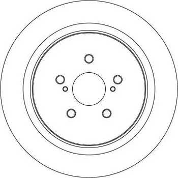 Brzdový kotouč Brzdový kotouč TRW DF6746