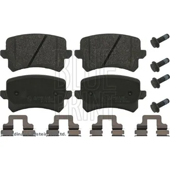 Brzdový systém Sada brzdových destiček, kotoučová brzda BLUE PRINT ADV184231