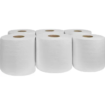 Papírový ručník CELULÓZOVÉ PAPÍROVÉ UTĚRKY 100m x 6 kusů, 2vrstvé