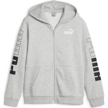 Chlapecká mikina PUMA MIKINA POWER COLORBLOCK FZ FL 67634604 vel. 152