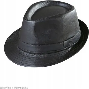 Klobouk Kožený klobouk fedora unisex