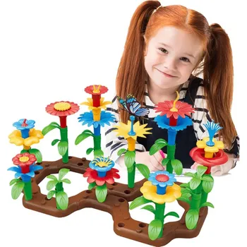 Balónek Květinová stavebnice – sada 76 dílů - poškozená krabice