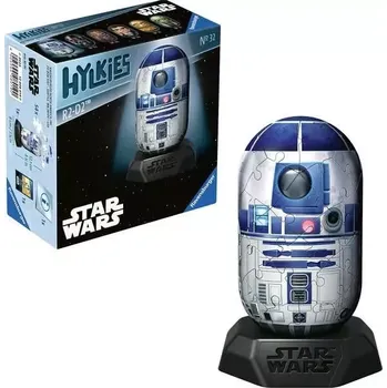 Puzzle Ravensburger 3D puzzle Hylkies Star Wars R2-D2 54 dílků