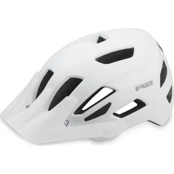 Cyklistická přilba Cyklo helma R2 MOONLIGHT bílá mat Velikost: M