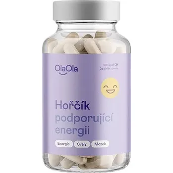 OlaOla Hořčík podporující energii, 90 kapslí