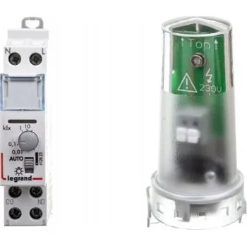 vypínač SOUMRAKOVÝ SPÍNAČ TS-35 230V AC 5A (1 PROGRAM) 412623 LEGRAND