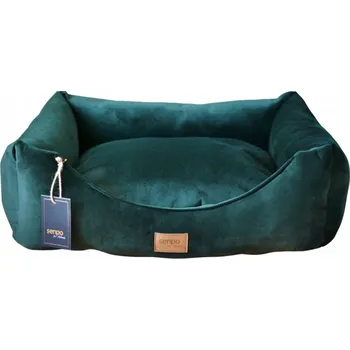 Pelíšek pro psa Pelíšek pro domácí mazlíčky Senpo - lahvově zelený Zeleň vel XL