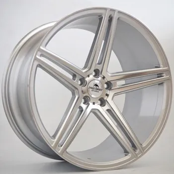 Alu kolo FORZZA WHEELS Alu Kola Forzza Bosan 9.5x19 5x112 ET35 Silver Face Machined 66.6