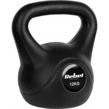 Kettlebell Rebel 12 kg černý