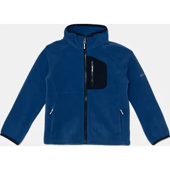 Chlapecká mikina Chlapecká bunda Columbia Fast Trek IV Fleece Full Zip - mountain blue/collegiate navy