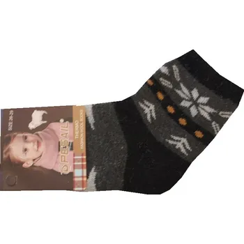 Dívčí oblečení xcena Teplé dětské ponožky s vločkou Velikost: 30-33