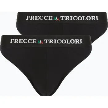 Slipy Pánské slipy Aeronautica Militare AM1USL003 Brief 2 páry black