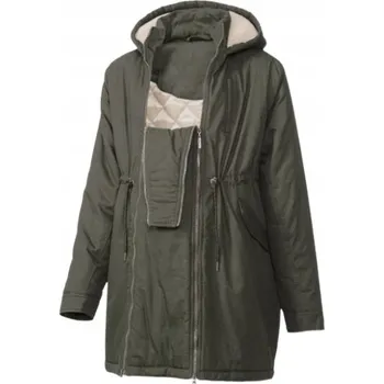 BELLYBUTTON Stylová teplá těhotenská bunda 3v1 pro nošení dítěte L 42