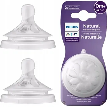 dudlíky Dudlík PHILIPS Avent Natural SCY962/02 0+ m (2 kusy)