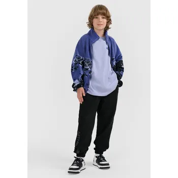 Chlapecké kalhoty 4F tepláky černé barvy velikost 122