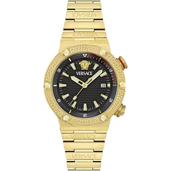 Hodinky Versace VE8G00624 Mens Watch Greca Logo Diver 43mm 10ATM