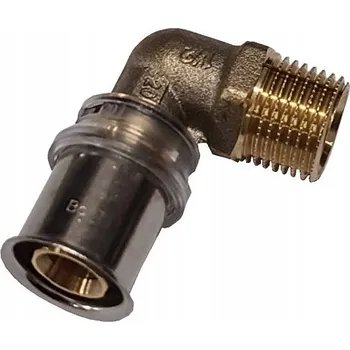 Vodovodní potrubí Mosazné koleno Wavin 2,25 mm x 20 mm