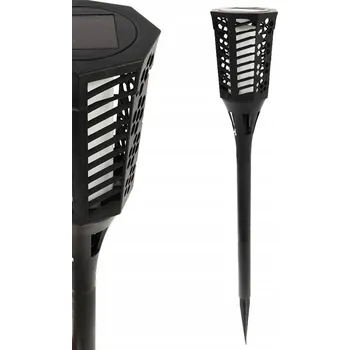 Stojací lampa Solární lampa zapichovací lampa Goliat černá 58 cm 1 ks