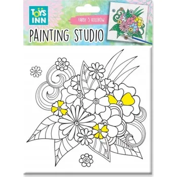 kreativní sada KREATIVNÍ SADA NA MALOVÁNÍ – Květiny, barevná kytice květů