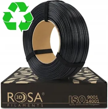 Filament PETG Filament Rosa 3d 1,75 mm 1000 g černý