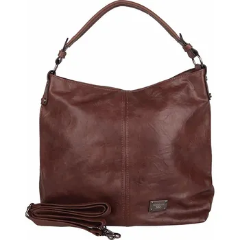 Kabelka Velká hnědá kabelka na rameno i crossbody ROMINA D572/25 NEW