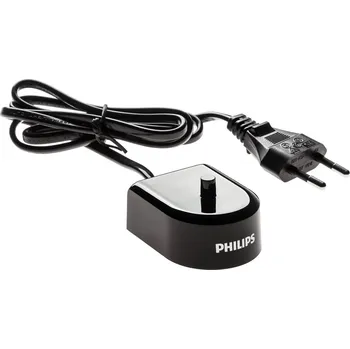Náhradní hlavice k elektrickému kartáčku Philips Sonicare HX6100 nabíjecí stanice White Barva: černá, CRP241/02 cestovní nabíječka