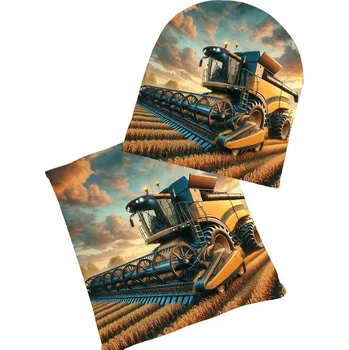 Čepice Dětská Čepice Zima Podzim Nákrčník Sada Kombajn