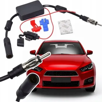 SAMOCHODOWY WZMACNIACZ ANTENOWY RÁDIOVÉHO SIGNÁLU RÁDIA AM FM 12V