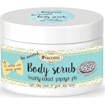Tělový peeling Nacomi Tělový peeling Świeże Ciasto z Papają (Svěží koláč s papájou) 200g