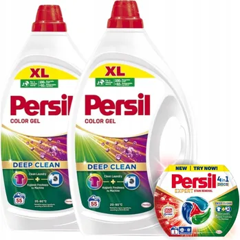 Prací prostředek Persil Color Active Gel na Praní 2,475L 55 Dávek x2 +