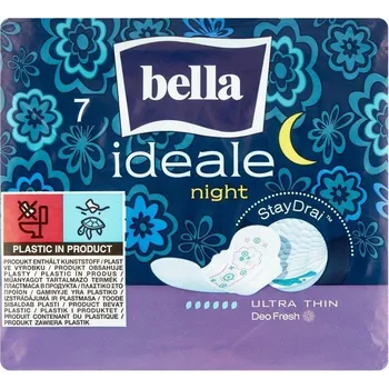 Menstruační vložka Hygienické vložky Bella s křidélky 7 ks