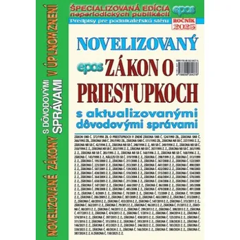 ovelizovaný zákon o priestupkoch s aktualizovanými dôvodovými správami v úplnom znení, NZ 13/2025 (Brožovaná)