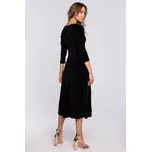 Made of Emotion Koktejlové šaty M557 Černá Custom Fit XL