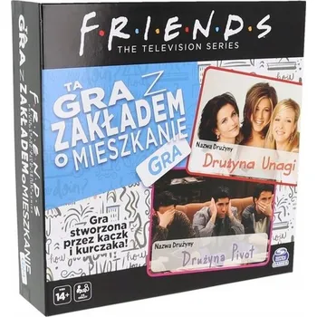 Desková hra Spin Master Friends Přátelé: Hra o byt (The Apartment Bet Game)
