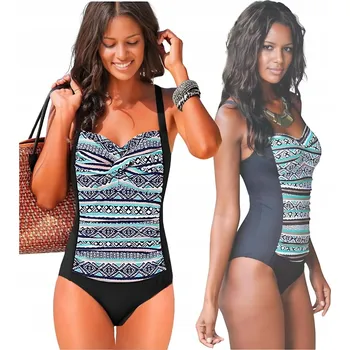 Podprsenka Sapphire černé jednodílné plavky velikosti 3XL