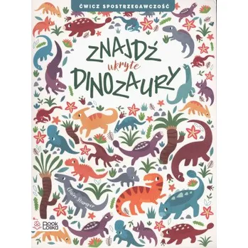 První čtění Znajdź ukryte Dinozaury. Ćwicz spostrzegawczość (Claire Stamper)(Brožovaná)