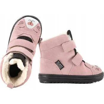 Dívčí obuv MIDO NOSTER 22-38 ZIMNÍ BOTY SNĚHULE VODĚODOLNÉ 23 Růžová