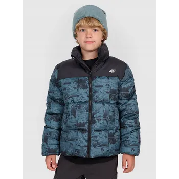 Chlapecká bunda Chlapecká prošívaná bunda se syntetickou výplní - zelená