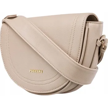 Kabelka PUCCINI kabelka, typ kabelka přes rameno, z eko kůže, béžová